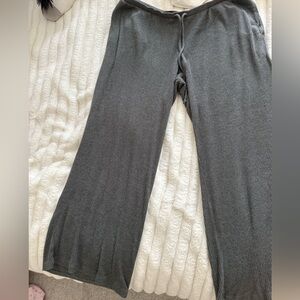 Hollister Charcoal Ribbed Sleepwear